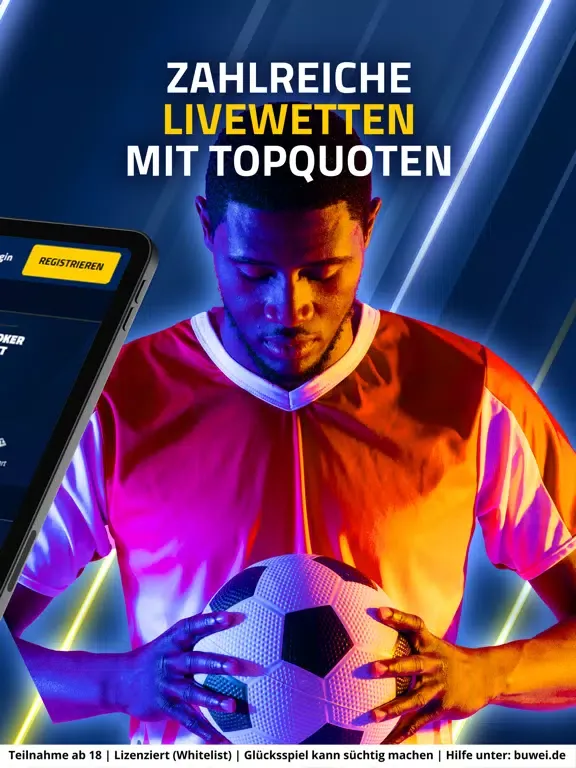 AdmiralBet: Live Sportwetten iPad  Ekran Görüntüleri