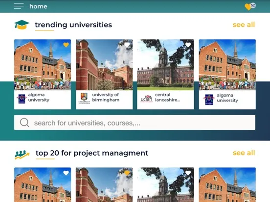 Admissify iPad  Screenshots