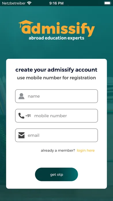 Admissify Screenshots