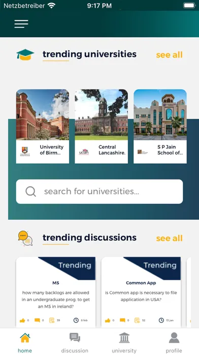 Admissify Screenshots