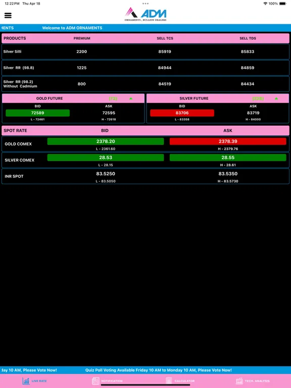 Capturas de pantalla de ADM Ornaments iPad 