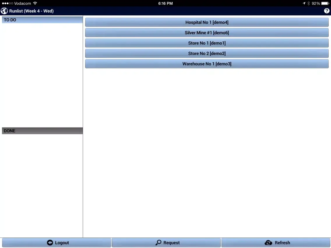 AdvanceMobile iPad 应用截图
