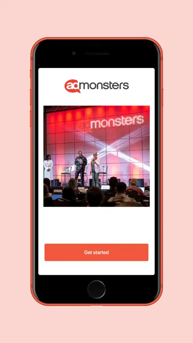 Capturas de tela do AdMonsters Events