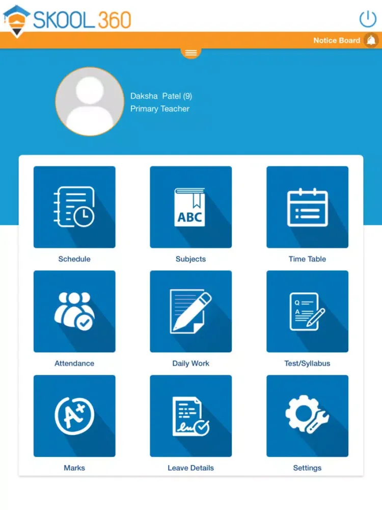 SKOOL 360 - Teacher (ANBC) iPad  سکرین شاٹس