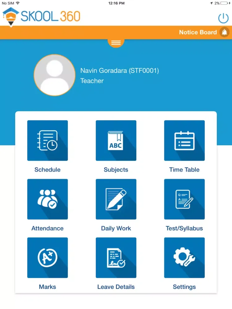 Skool360 Teacher iPad 应用截图