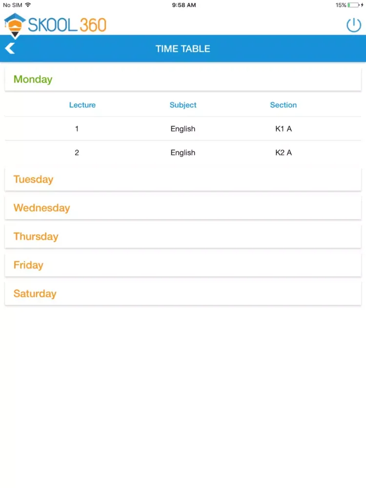 Skool360 Teacher iPad 应用截图