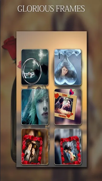 Couple Photo Editor - Lovely Valentine Effects For Beautiful Pip Collage Screenshots