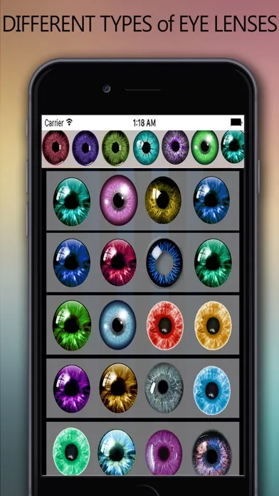 Eye studio- Color Changer & Eye Retouch Tool for Girls應用截圖