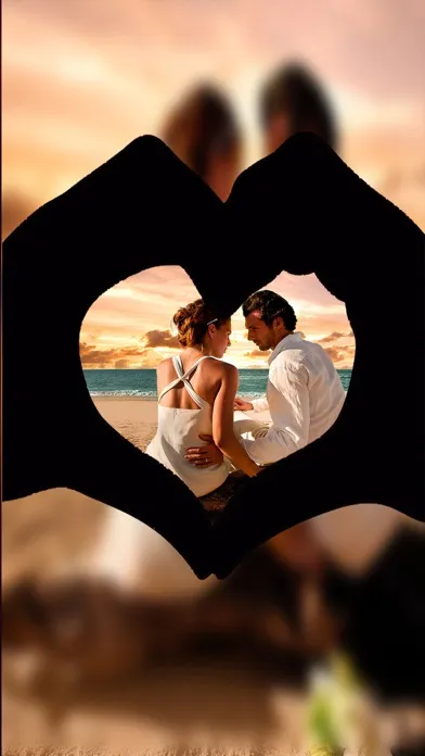 HeartCam- Unique Heart Effects With Love Frames For Valentine Photo  Art Editor应用截图