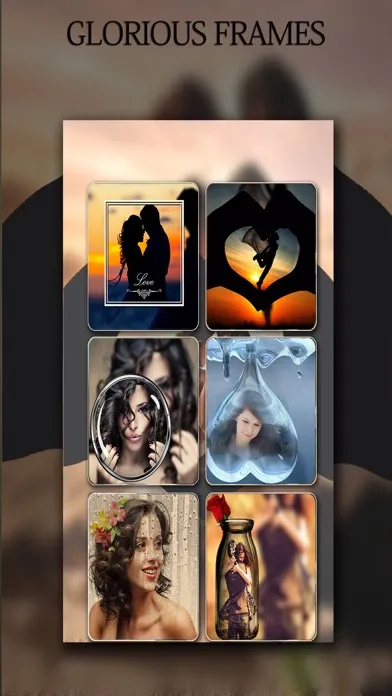 HeartCam- Unique Heart Effects With Love Frames For Valentine Photo  Art Editor应用截图