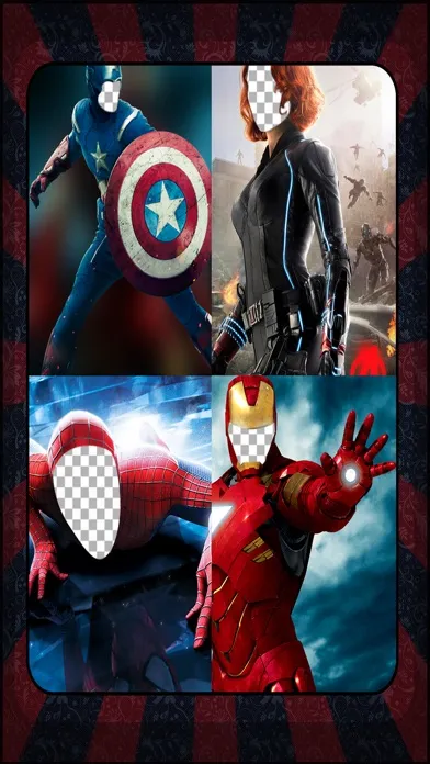 SuperHero Face - Make SuperHero Photo Prank Place Your Face On Various Superheroes Body スクリーンショット