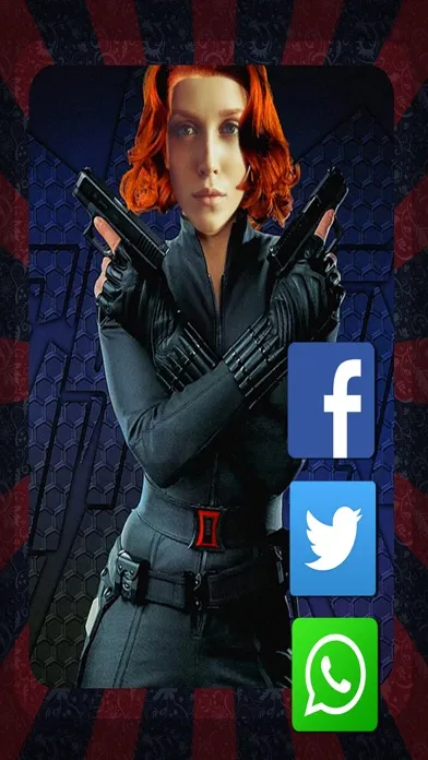 SuperHero Face - Make SuperHero Photo Prank Place Your Face On Various Superheroes Body スクリーンショット