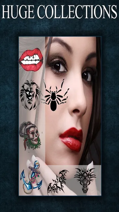 Tattoo App - Top Tattoo Stickers And Body Art For Men & Women স্ক্রিনশট