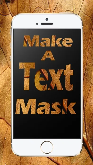 Text Mask - Place Image inside Text स्क्रीनशॉट