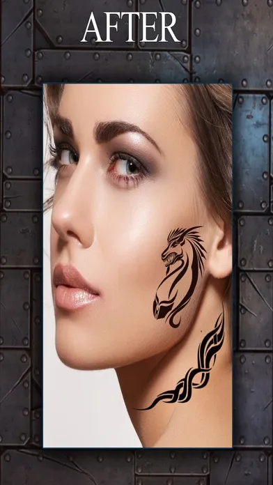 Virtual Tattoo App -Add Tattoos To Your Own Photos and Pictures Screenshots