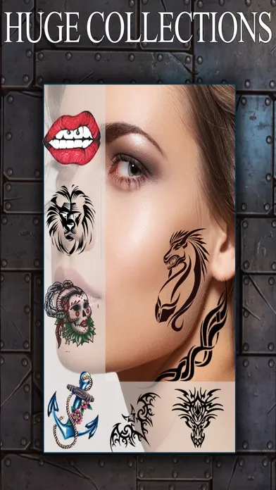 Virtual Tattoo App -Add Tattoos To Your Own Photos and Pictures Screenshots