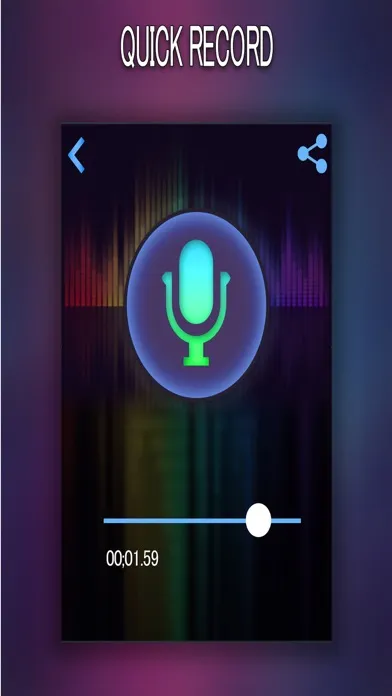 Ảnh chụp màn hình của Voice Changer App- Record & Change Voice Recording With Funny Sound Effects