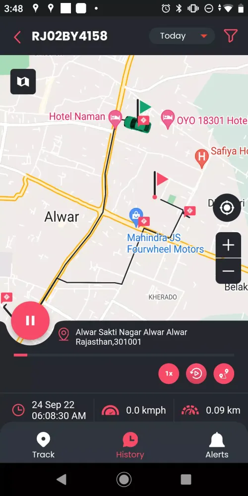 Soni Track GPS Ekran Görüntüleri