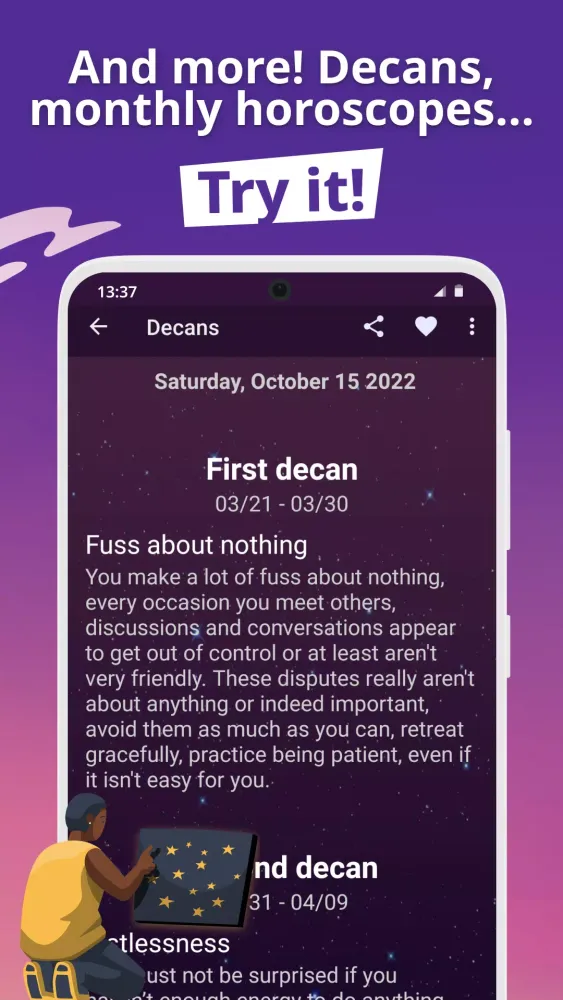 Capturas de pantalla de Aries