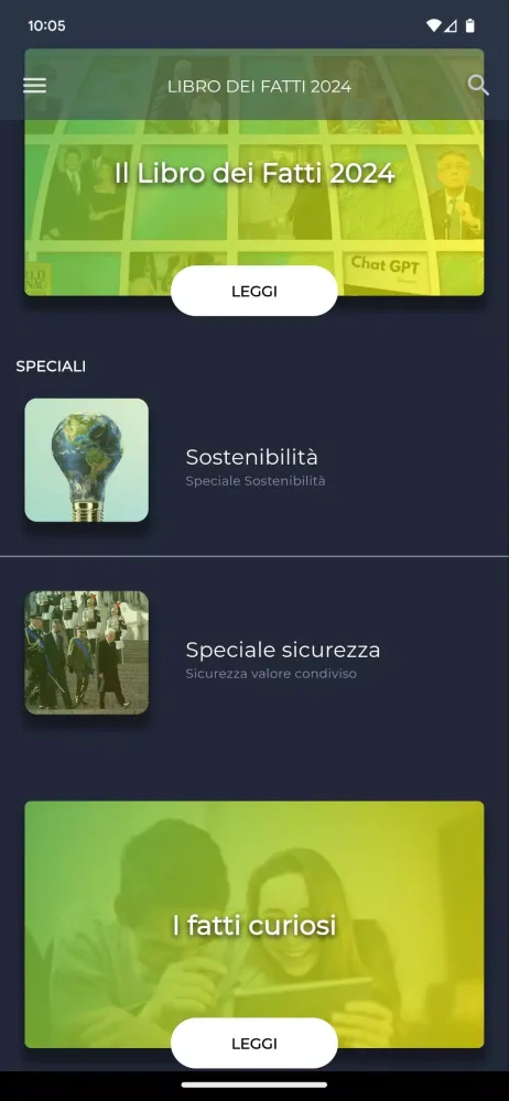 Libro dei Fatti 2024 Screenshots