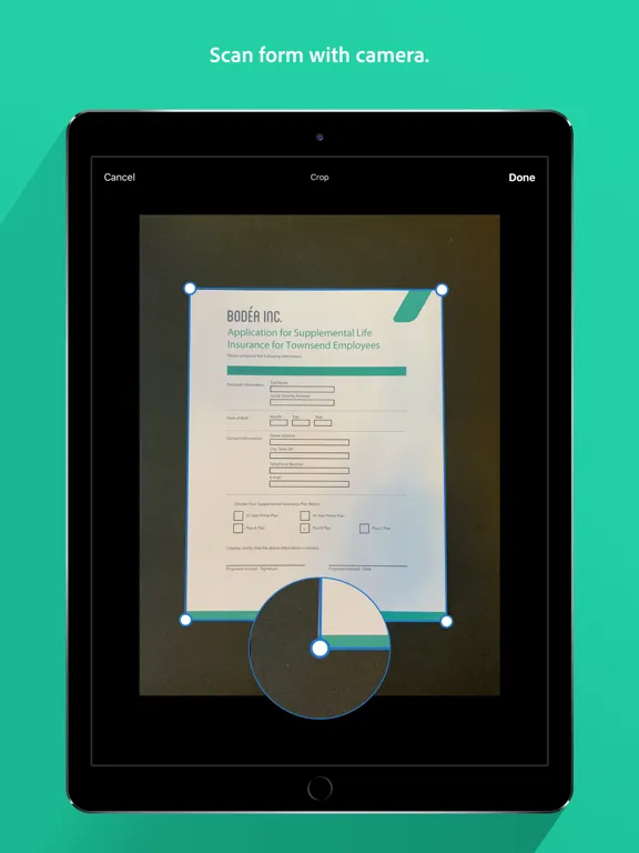 Adobe Fill & Sign－Form Filler iPad  Screenshots