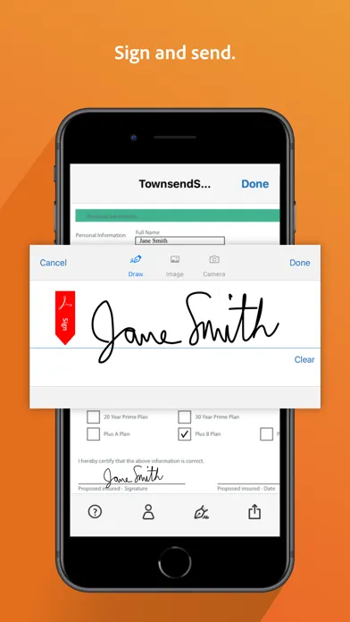 Adobe Fill & Sign－Form Filler Screenshots