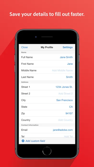 Adobe Fill & Sign－Form Filler Screenshots