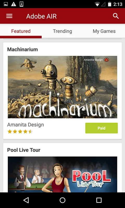 Adobe AIR Screenshots