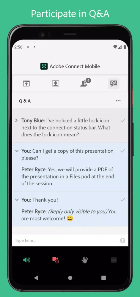 Adobe Connect Screenshots