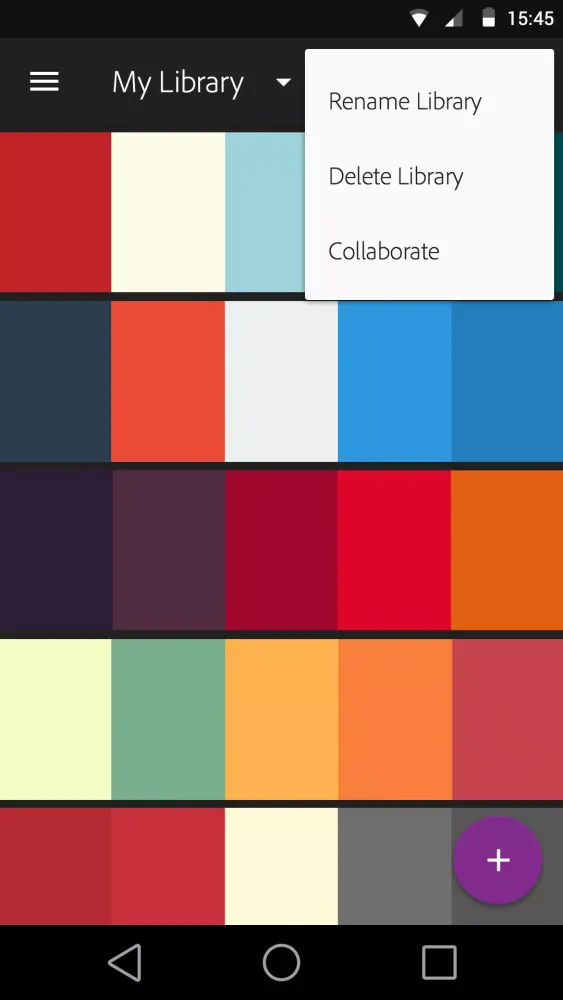Adobe Color Screenshots