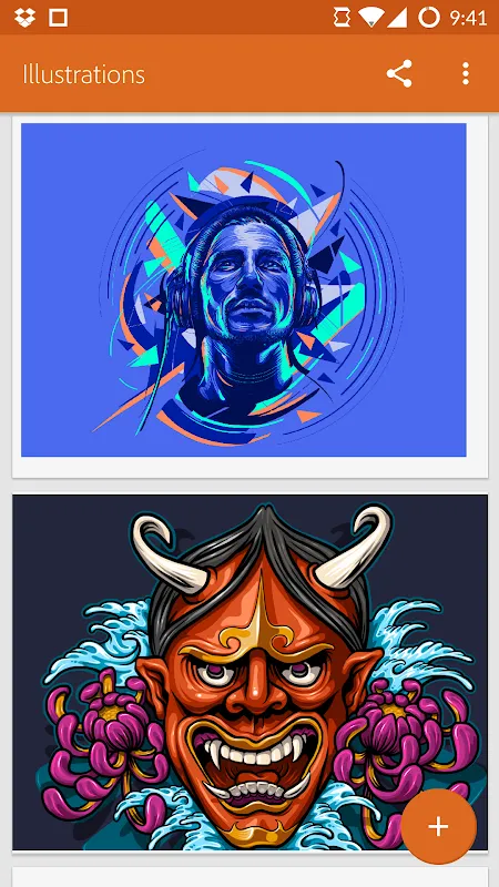 Adobe Draw Screenshots