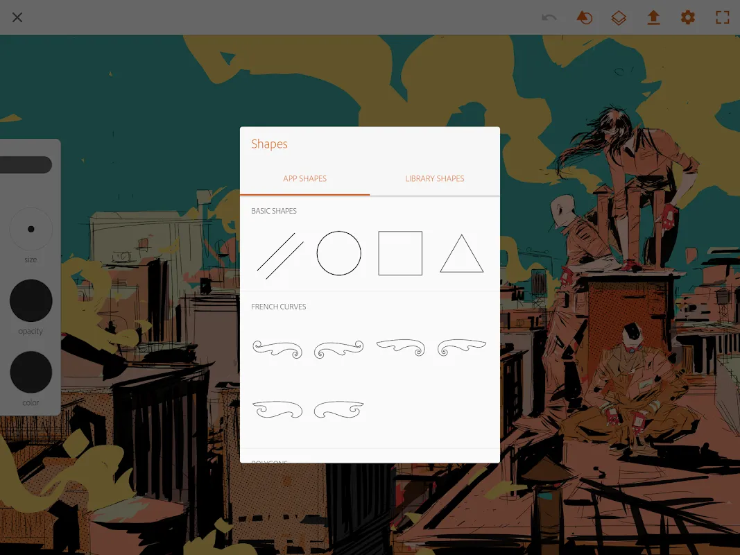 Adobe Draw Screenshots