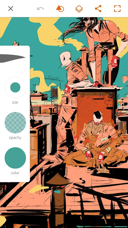 Adobe Draw Screenshots