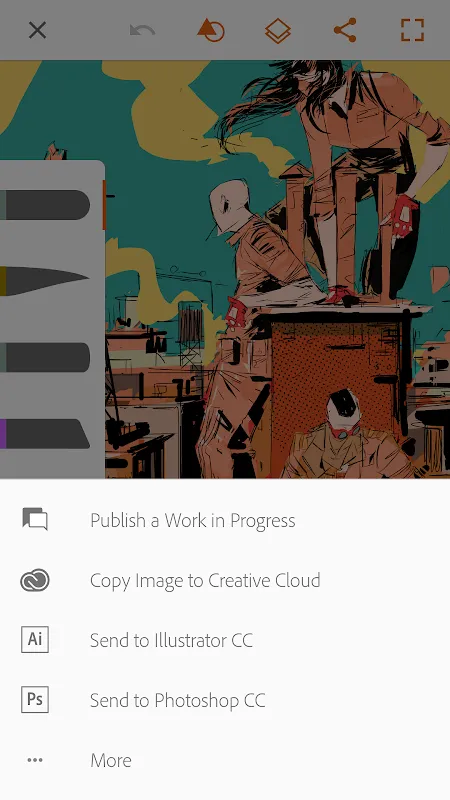 Adobe Draw Screenshots
