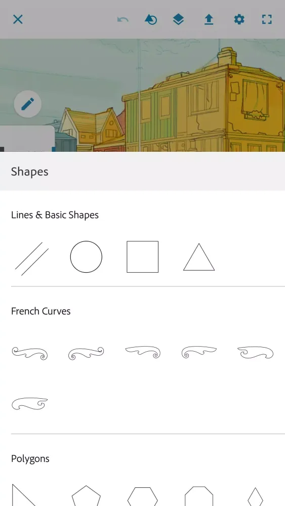 Adobe Photoshop Sketch Screenshots