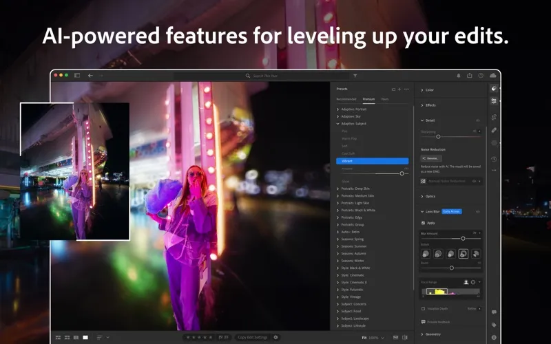 Adobe Lightroom Ekran Görüntüleri