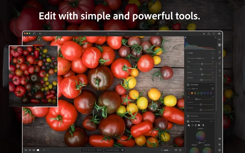 Adobe Lightroom Ekran Görüntüleri