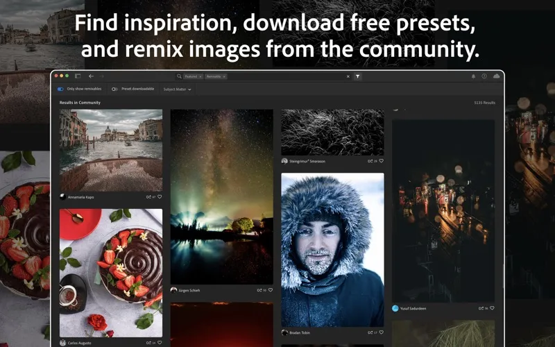 Adobe Lightroom Ekran Görüntüleri