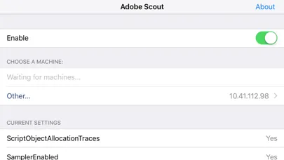 Adobe Scout Ekran Görüntüleri