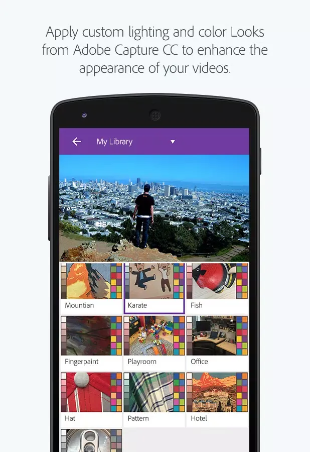 Adobe Clip Screenshots