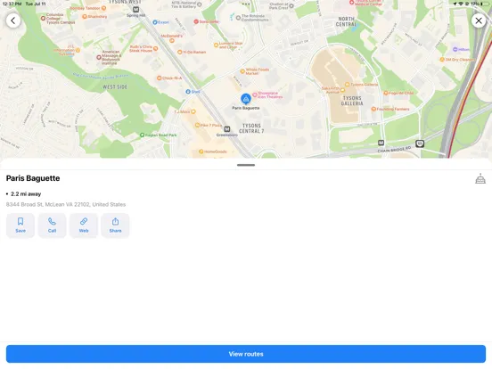 Tangkapan skrin MyDispatch iPad 