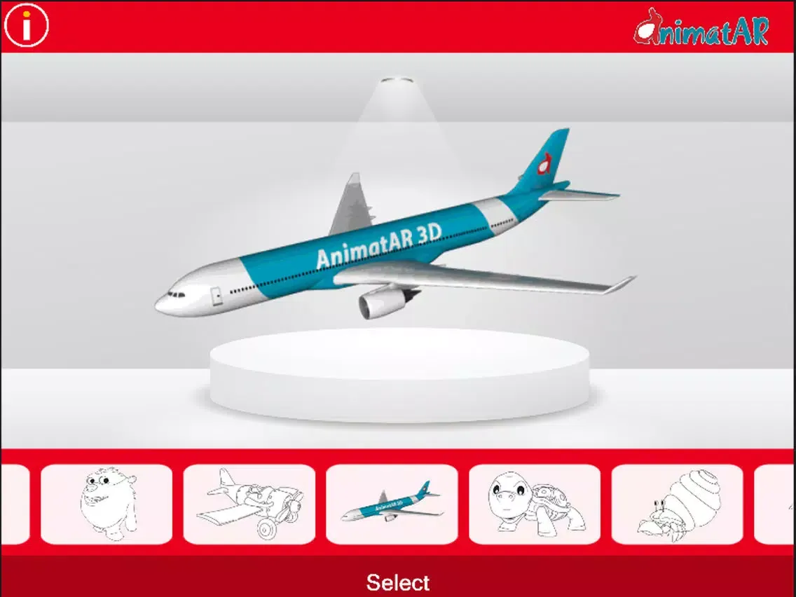 AnimatAR 3D iPad  سکرین شاٹس