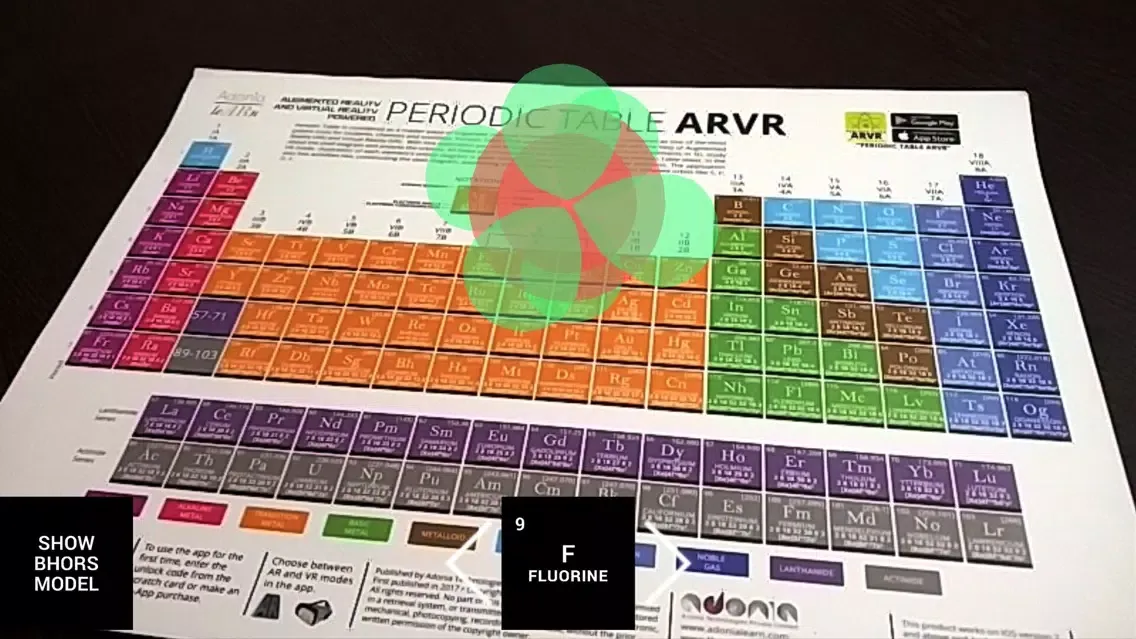 Periodic Table ARVR Screenshots