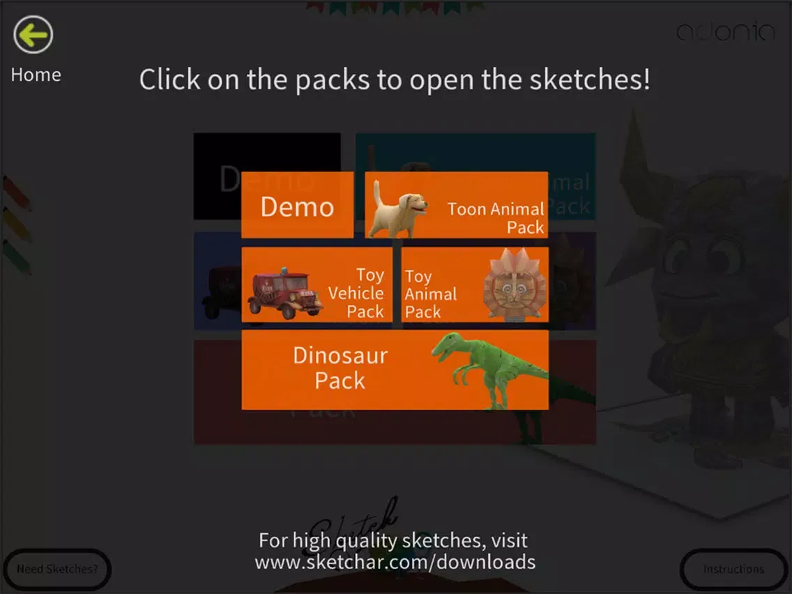 SketchAR iPad  سکرین شاٹس