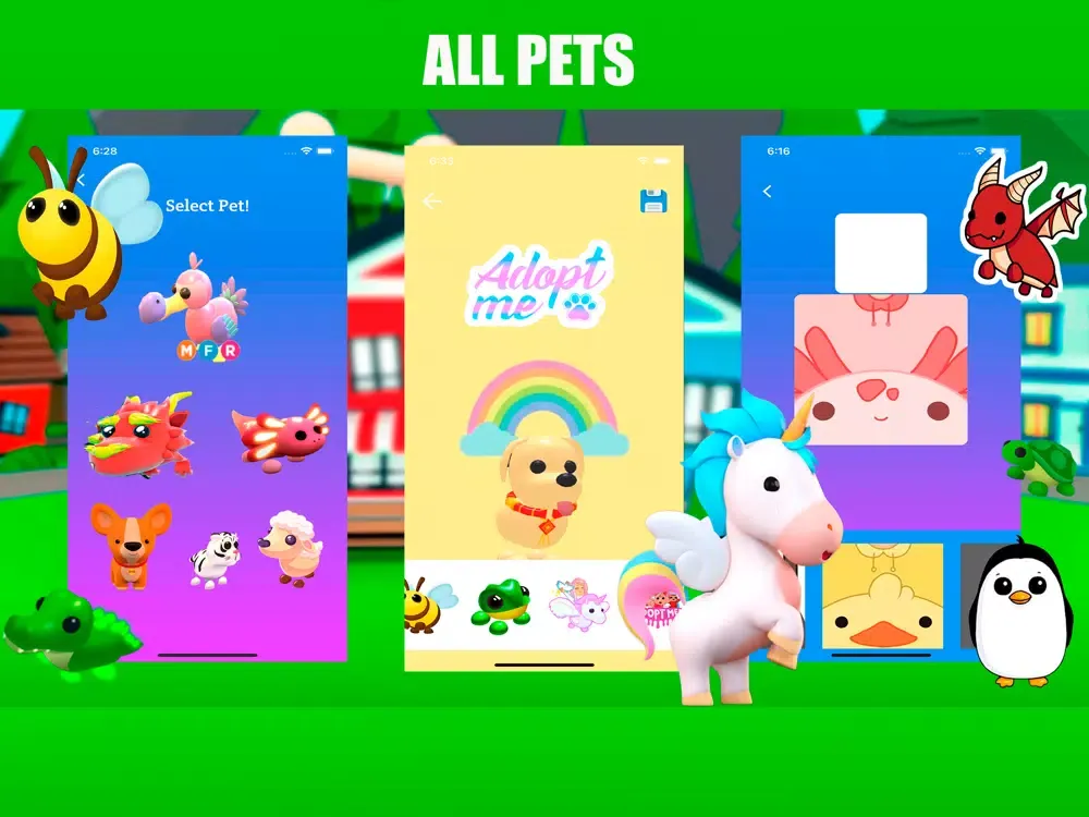 AdoptBlox: Skins for Adopt Me iPad  Screenshots
