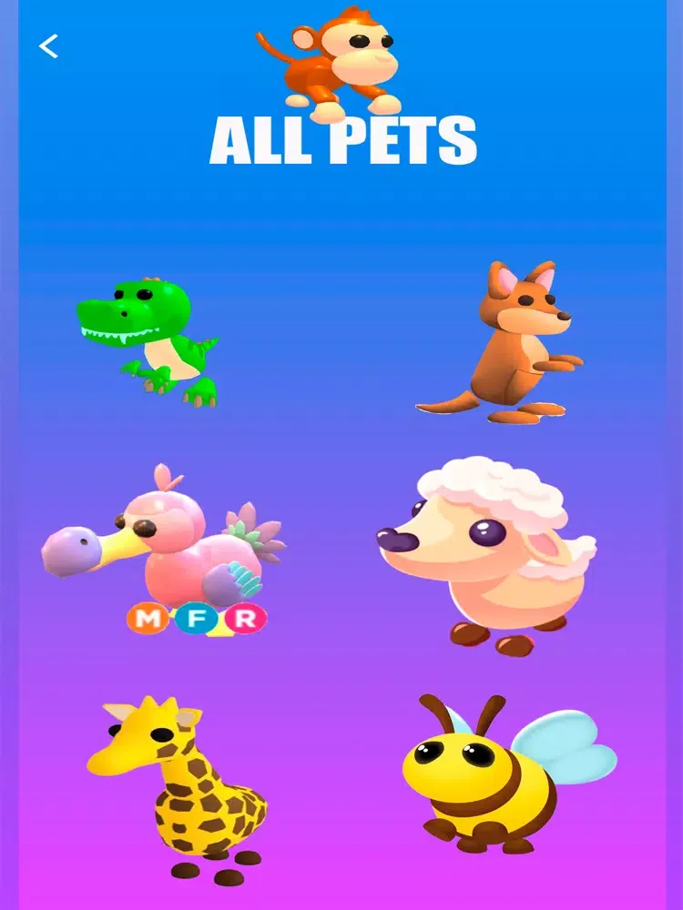AdoptBlox: Skins for Adopt Me iPad  Screenshots