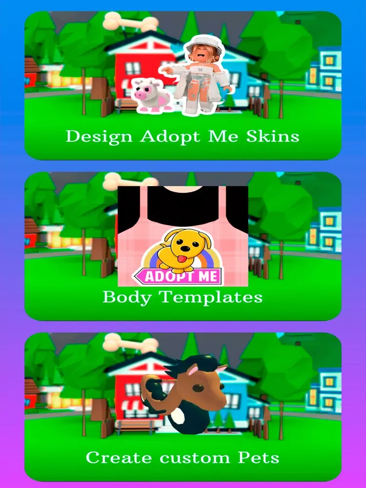 AdoptBlox: Skins for Adopt Me iPad  Screenshots
