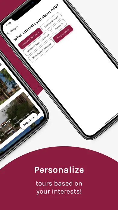 ASU Visits Screenshots