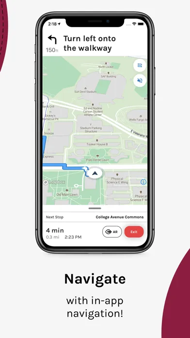 ASU Visits Screenshots