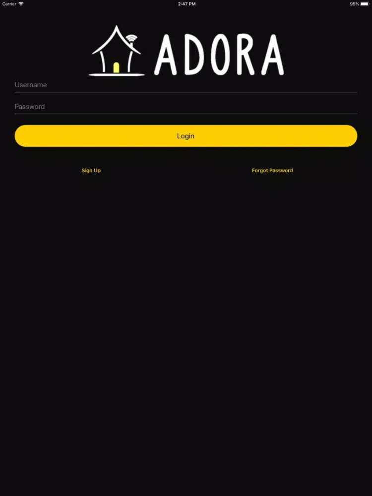 Adora Smart Home iPad  স্ক্রিনশট